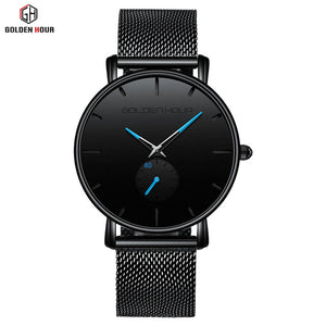 Goldenhour Minimalistic Casual Quartz Fashion Watch