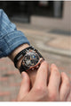 Haiqin Complex Mechanical Chronograph Watch