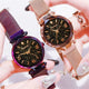 Luxury Fashion Women's Magnetic Starry Sky Quartz Watch