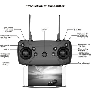 4K Foldable RC Mini Quadcopter (Drone)