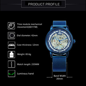 Fashion Casual Men Mechanical Watch