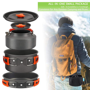 Outdoor Camping Cookware Set