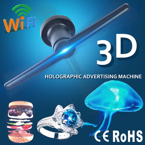 LED 3D Hologram Display Light Decoration