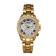 Elegant Fashion Jeweled Women Luxury Watch 18k Gold