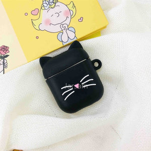 Cute Soft Wireless Apple AirPods 1/2 Charging Case Cover