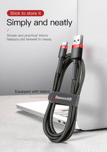 Braided USB Type C Quick Charge 3.0 Cable (Various Lengths)