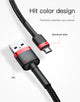 Braided Micro USB Cable 2.4A Fast Charging (Various Lengths)