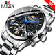 Haiqin Complex Mechanical Chronograph Watch