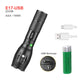 Powerful Rechargeable XM-L T6 LED 3800lm Torch Light