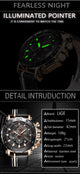 Lige Relogio Masculino Chronograph Watch