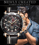 Lige Relogio Masculino Chronograph Watch