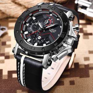 Lige Relogio Masculino Chronograph Watch