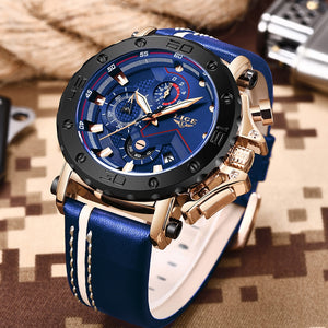 Lige Relogio Masculino Chronograph Watch