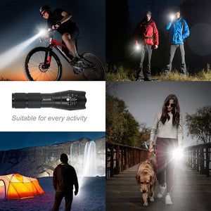 Powerful Rechargeable XM-L T6 LED 3800lm Torch Light