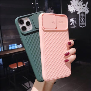 Camera Protection Shockproof Phone Case For iPhone (7, 8, X, XR, XS, 11, 11 Pro--all variants)