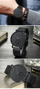 Goldenhour Minimalistic Casual Quartz Fashion Watch