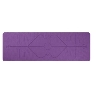 TPE Yoga Mat For Beginner Environmental Fitness