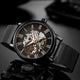 Gear Revealing Fashion Mechanical Business Watch