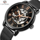 Gear Revealing Fashion Mechanical Business Watch