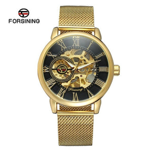 Gear Revealing Fashion Mechanical Business Watch