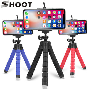 Mini Flexible Sponge Octopus Tripod for Smartphone