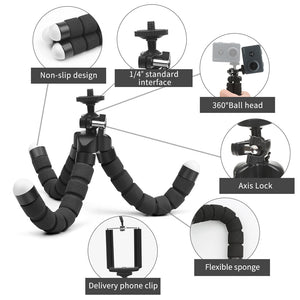 Mini Flexible Sponge Octopus Tripod for Smartphone