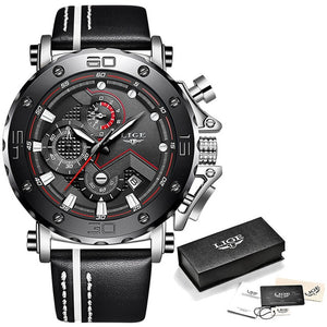 Lige Relogio Masculino Chronograph Watch