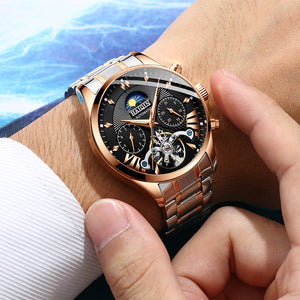 Haiqin Complex Mechanical Chronograph Watch